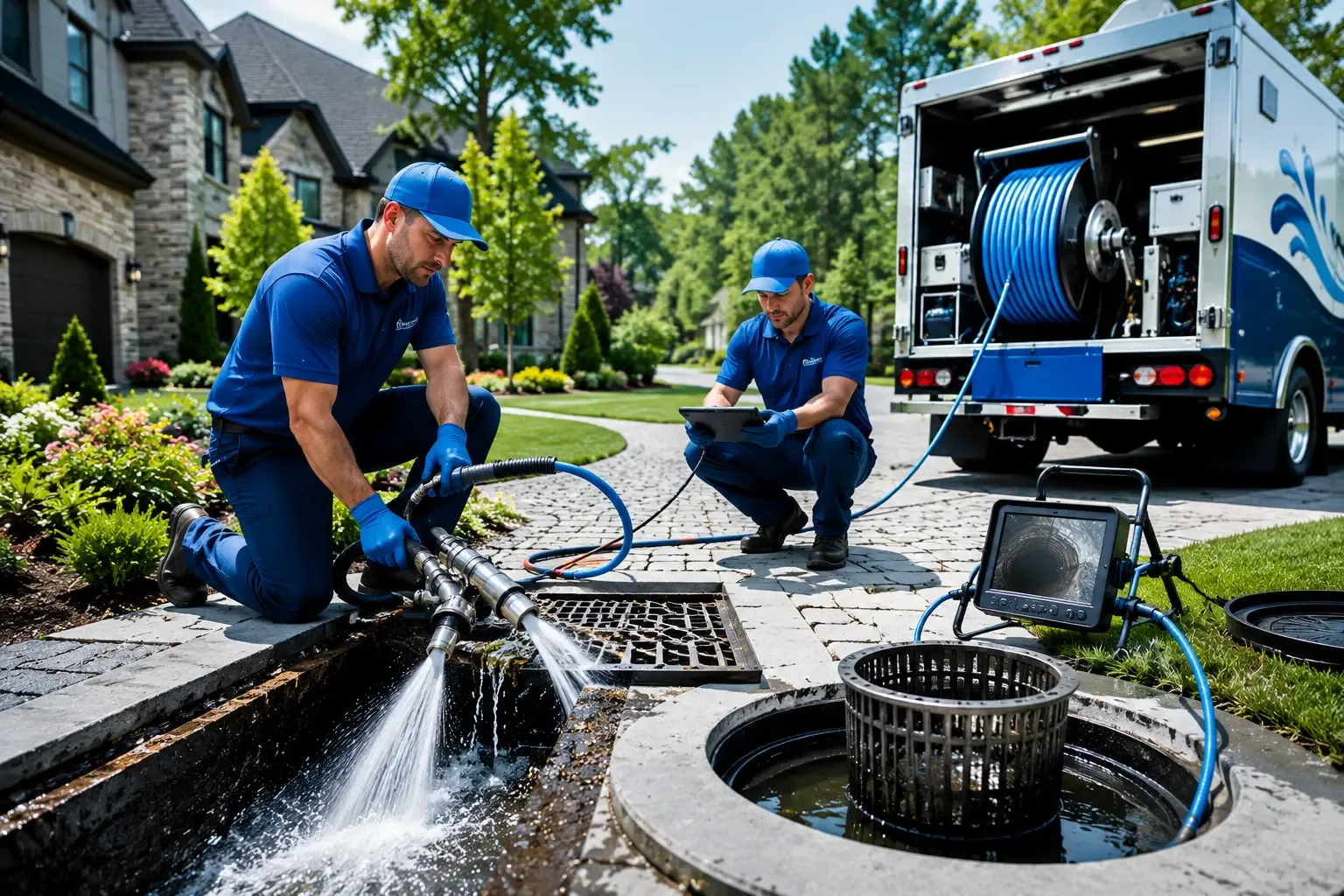 Local outdoor drain cleaning professionals in New Park, PA